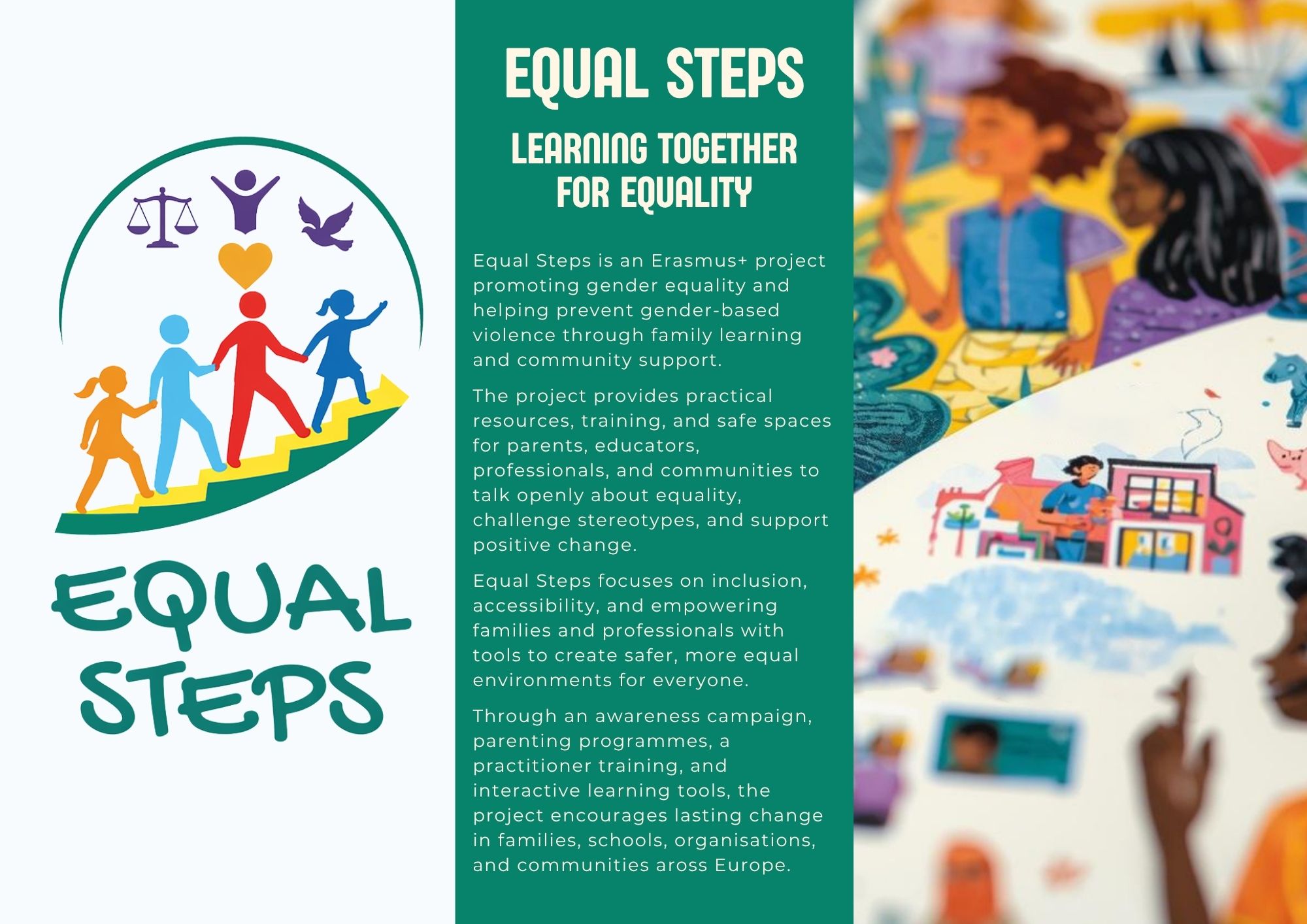Equal Steps flyer